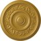 Ekena Millwork Tyrone Ceiling Medallion (Fits Canopies up to 6 3/4"), 16 1/8"OD x 3/4"P, Iridescent Gold CM16TYIGS - alternate 1